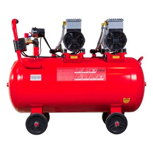 Компрессор воздушный безмасляный малошумный FUBAG OLS 500/100 CM2х2 + Набор пневмоинструмента (5 предметов) в ПОДАРОК в Петрозаводске фото