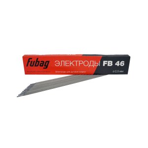 Электрод сварочный FUBAG с рутилово-целлюлозным покрытием FB 46 D2.5 мм (пачка 0.9 кг) в Петрозаводске фото