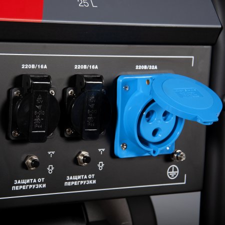 Бензиновый генератор с электростартером и коннектором автоматики FUBAG BS 7500 A ES Бензиновый генератор с электростартером и коннектором автоматики FUBAG BS 7500 A ES в Петрозаводске фото