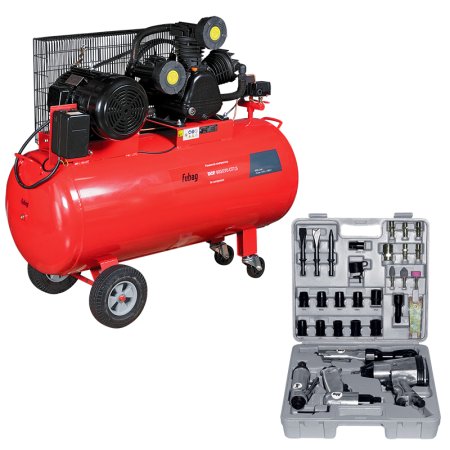 FUBAG Ременной двухступенчатый компрессор DCF-900/270 CT7.5 + Набор пневмоинструмента в ПОДАРОК FUBAG Ременной двухступенчатый компрессор DCF-900/270 CT7.5 + Набор пневмоинструмента в ПОДАРОК