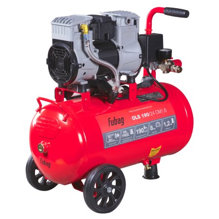 Компрессор воздушный безмасляный малошумный FUBAG OLS 190/24 CM1.6 Компрессор воздушный безмасляный малошумный FUBAG OLS 190/24 CM1.6