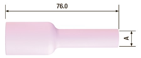 FUBAG Сопло керамическое для газовой линзы №5L ф8 FB TIG 17-18-26 (2 шт.) в Петрозаводске фото