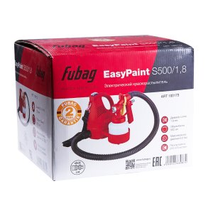 FUBAG Электрический краскораспылитель EasyPaint S500/1.8 с верхним бачком в Петрозаводске фото