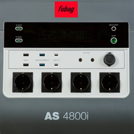 Портативная электростанция FUBAG AS 4800i (аккумулятор LiFePO4) в Петрозаводске фото