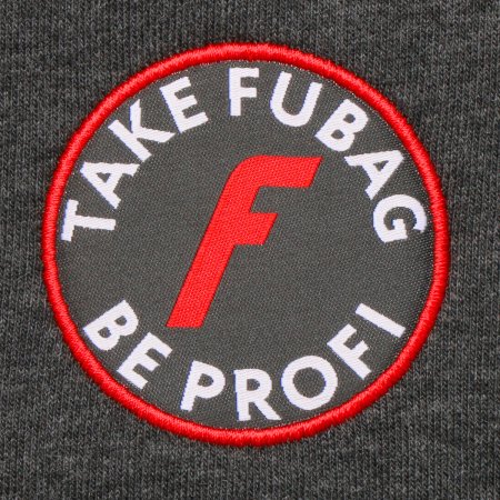 Серо-красная толстовка Fubag с капюшоном  размер XL в Петрозаводске фото