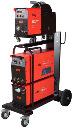 Сварочный полуавтомат INMIG 500T DW SYN + Подающий механизм DRIVE INMIG DW SYN + Шланг-пакет 5 м + Горелка FB 500 3 м + Блок жидкостного охлаждения + Тележка в Петрозаводске фото