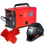 FUBAG Сварочный полуавтомат IRMIG 208 SYN PLUS (31447) + Маска сварщика Хамелеон IR 9-13N S (38072) + Сварочные краги на подкладке красные FWGN 10R (641180) в Петрозаводске фото