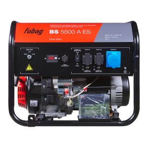 FUBAG Бензиновый генератор с электростартером и коннектором автоматики BS 5500 A ES в Петрозаводске фото