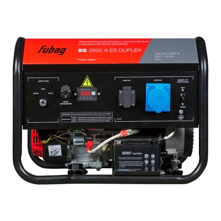 Бензиновый генератор FUBAG BS 3500 A ES DUPLEX в Петрозаводске фото