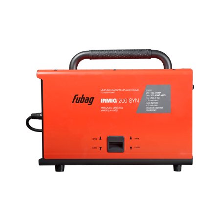 FUBAG Сварочный полуавтомат IRMIG 208 SYN PLUS (31447) + Маска сварщика Хамелеон IR 9-13N S (38072) + Сварочные краги на подкладке красные FWGN 10R (641180) в Петрозаводске фото