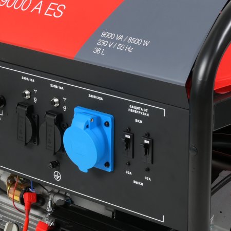 Бензиновый генератор FUBAG BS 9000 A ES с электростартером и коннектором автоматики в Петрозаводске фото