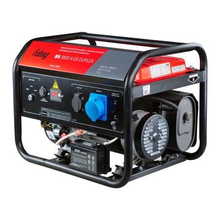 Бензиновый генератор FUBAG BS 3500 A ES DUPLEX в Петрозаводске фото