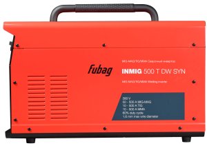 Сварочный полуавтомат INMIG 500T DW SYN + Подающий механизм DRIVE INMIG DW SYN + Шланг-пакет 5 м + Горелка FB 500 3 м + Блок жидкостного охлаждения + Тележка в Петрозаводске фото